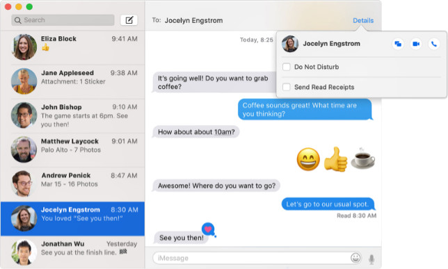 text messaging for mac